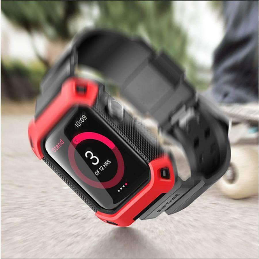 Armor Silicone Sport Band Strap Apple Watch 6 5 4 SE 44/42/40/38 Bracelet