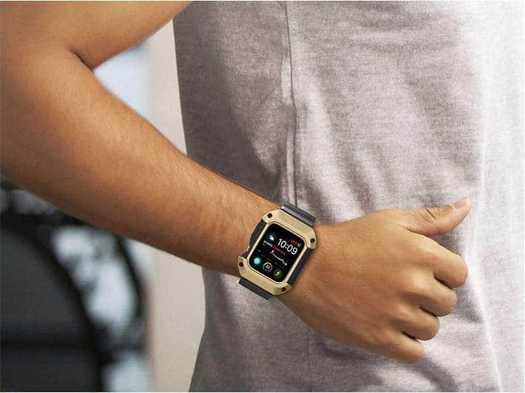 Armor Silicone Sport Band Strap Apple Watch 6 5 4 SE 44/42/40/38 Bracelet