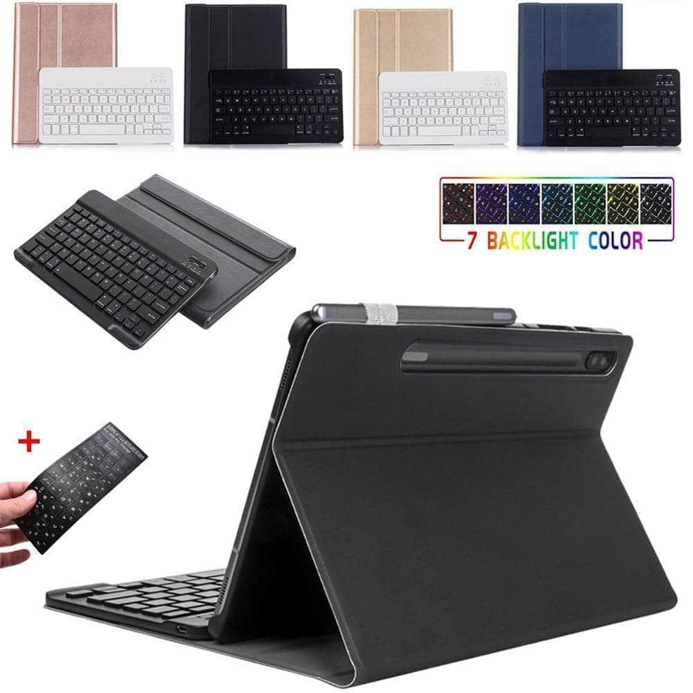Backlit Wireless Keyboard Galaxy Tab S7 Plus 12.4 T970 T975