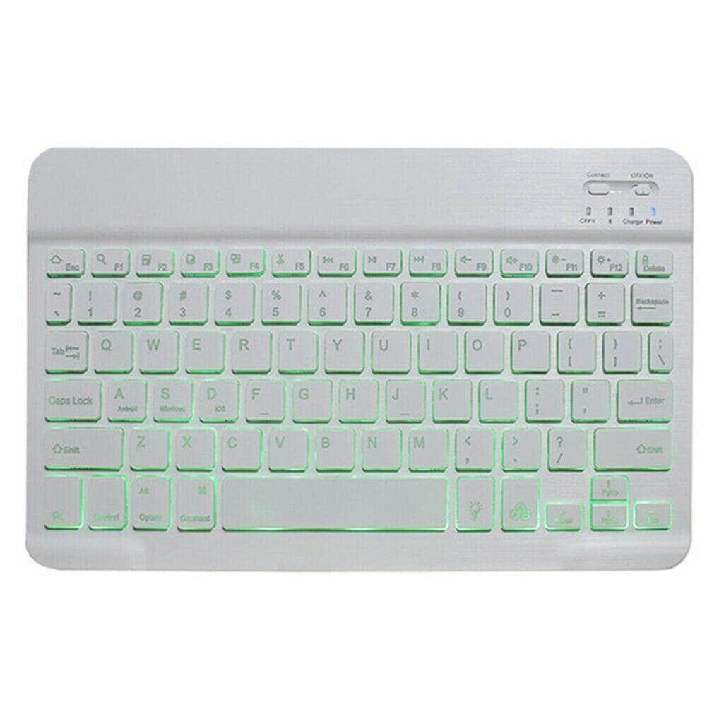 Bluetooth Backlit Keyboard Leather Galaxy Tab A7 10.4 T500 T505 Case