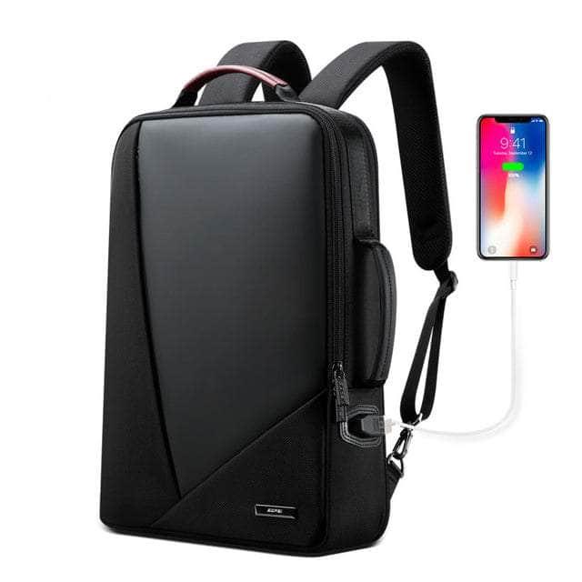 BOPAI Business USB Anti-Theft Computer Backpack