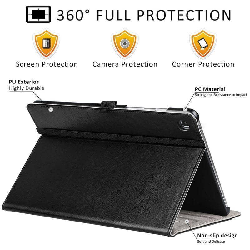 BOZHUORUI Galaxy Tab S5e 10.5 SM-T720 SM-T725 Leather Look Folding Stand Auto Wake/Sleep Cover