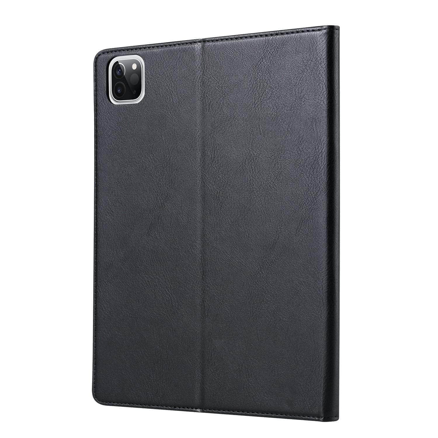 Business Flip Leather Case iPad Pro 11 12.9 2020 Pen Holder Card Slot