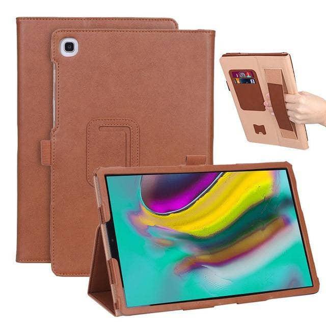 Business Hand Rest Cover Galaxy Tab S5e 10.5 SM-T720 SM-T725 Stand Holder Flip Protector - CaseBuddy