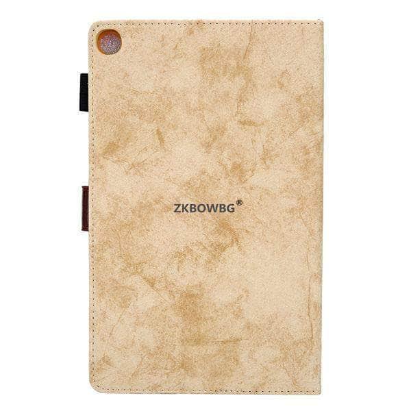 Business PU Leather With Soft TPU Back Case For Samsung Galaxy Tab A 8.0 2019 With S Pen P200 P205