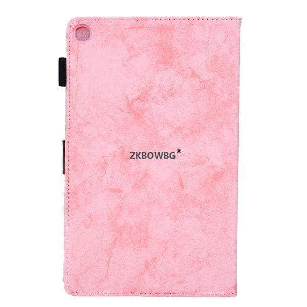 Business PU Leather With Soft TPU Back Case For Samsung Galaxy Tab A 8.0 2019 With S Pen P200 P205