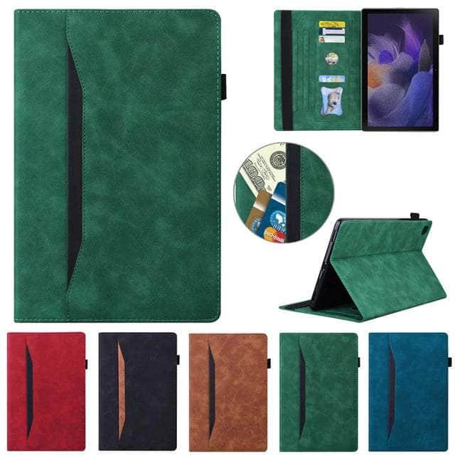 Business Wallet Flip Galaxy Tab A8 10.5 (2022) Leather Case