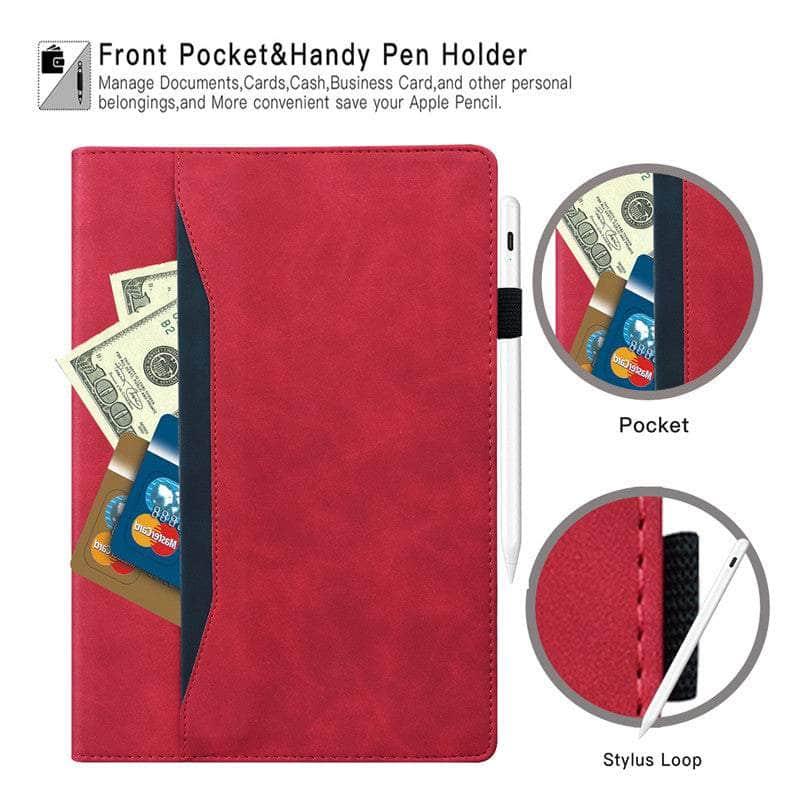 Business Wallet Flip Galaxy Tab A8 10.5 (2022) Leather Case