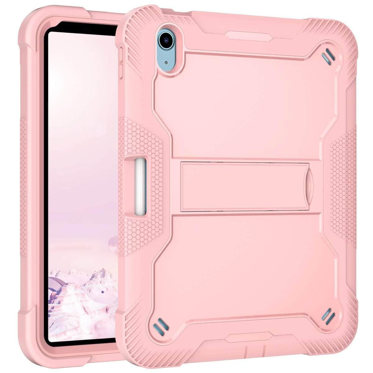 Casebuddy rose gold 3 Layers Full Body Protective iPad 10 2022 Case