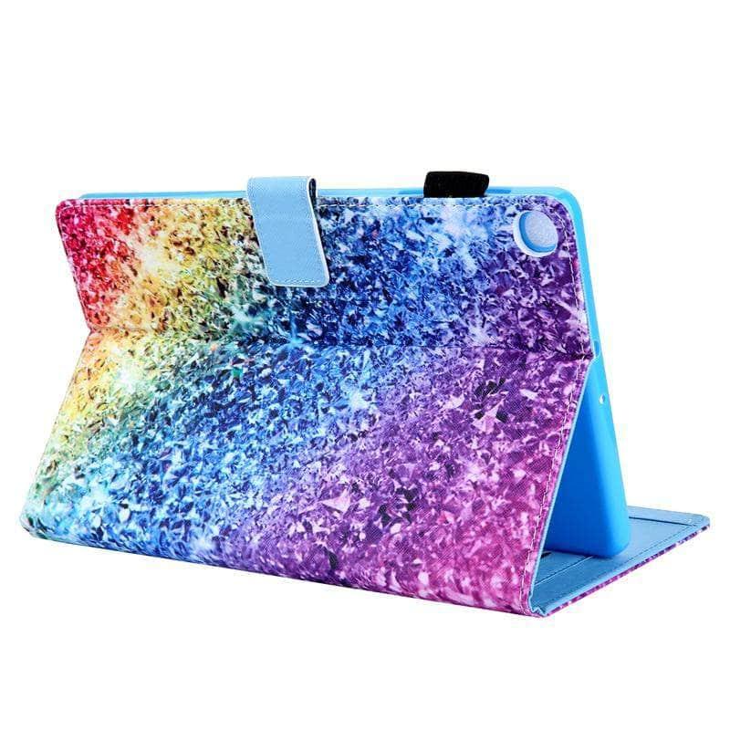 CaseBuddy Australia Casebuddy Galaxy Tab A7 Lite T220 T225 Cartoon Leather Stand Case