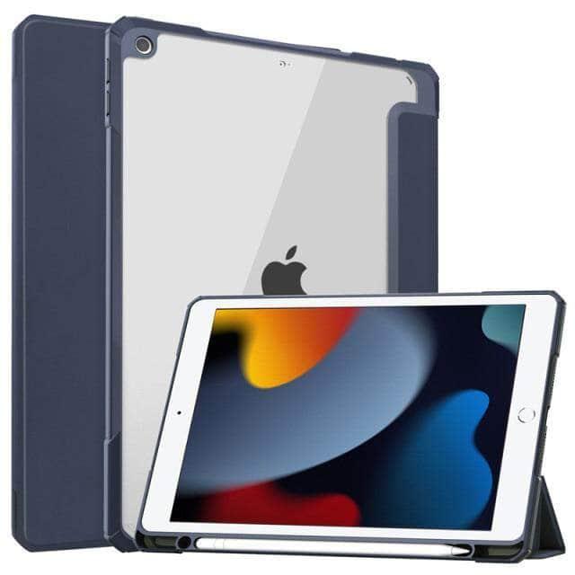 CaseBuddy Australia Casebuddy dark blue / iPad 10.2 8th 2020 iPad Pencil Holder Stand Protective Shell