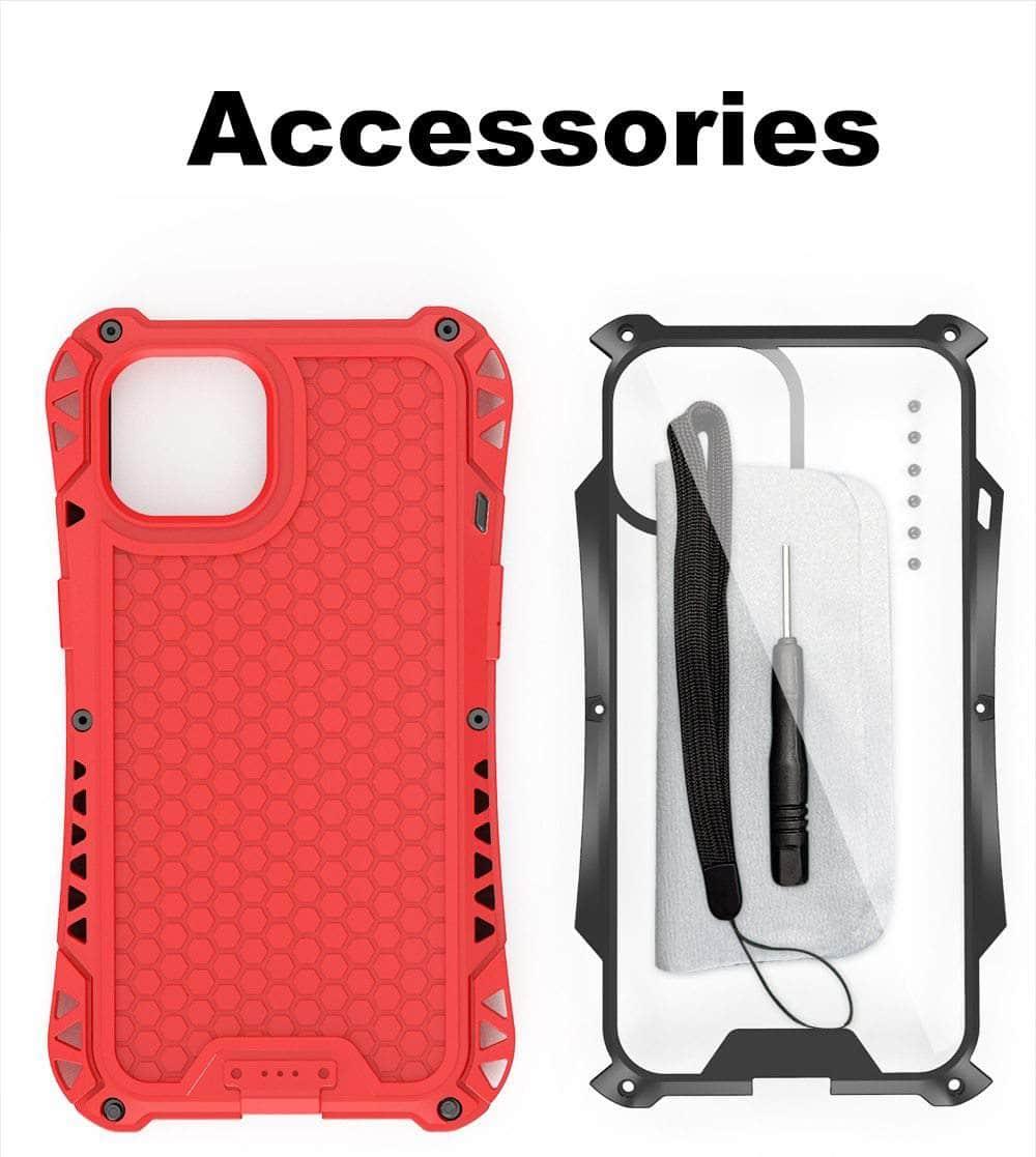 CaseBuddy Australia Casebuddy Metal Armor iPhone 13 Heavy Duty Protection Cover