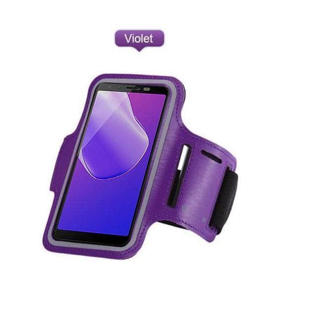 CaseBuddy Australia Casebuddy For iPhone 13 Mini / Purple Running Sport Phone Armband iPhone 13