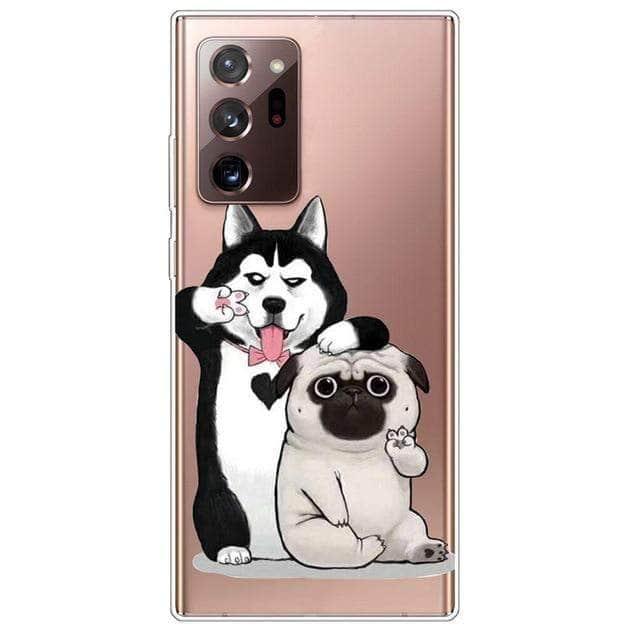 CaseBuddy Australia Casebuddy for S21 5G / 7 S21 Clear Transparent Soft TPU Themed Cover