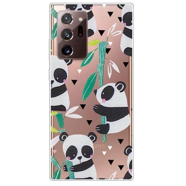 CaseBuddy Australia Casebuddy for S21 Ultra 5G / 33 S21 Clear Transparent Soft TPU Themed Cover