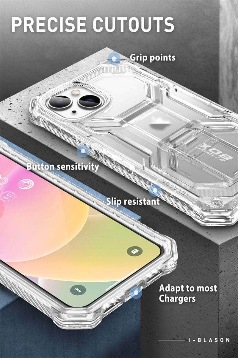 Casebuddy I-BLASON iPhone 14 Armorbox Full-Body Dual Layer Holster