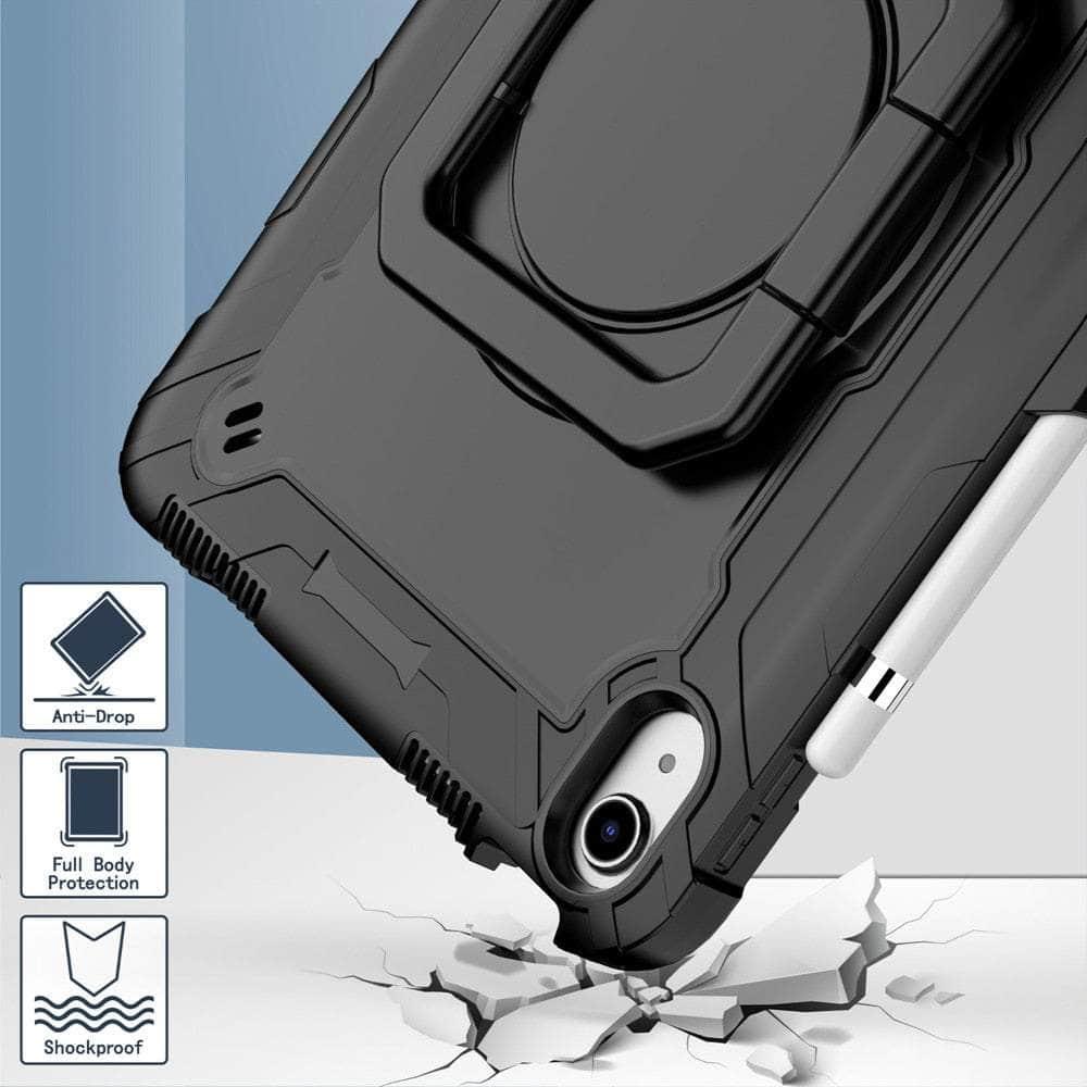 Casebuddy iPad 10 2022 Armor Shockproof 360 Holder Stand Case
