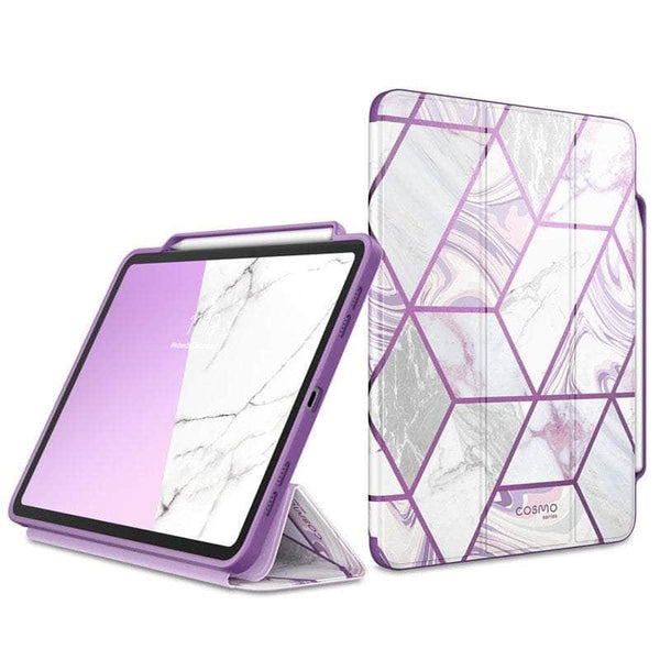 Casebuddy Purple / China iPad Pro 12.9 2022 i-Blason Cosmo Full-Body Trifold Stand