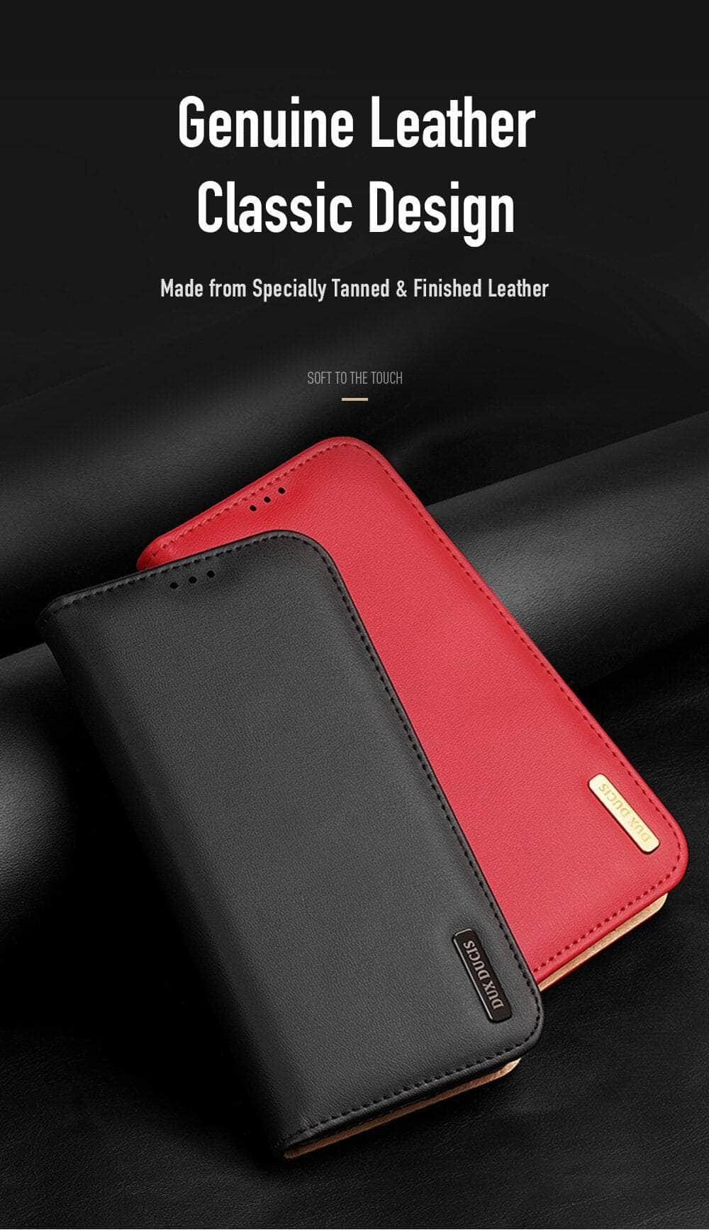 Casebuddy Real Genuine Galaxy S23 Leather Cases