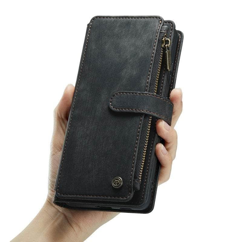 CaseBuddy Australia Casebuddy CaseMe Galaxy S22 Zipper Wallet Leather Case