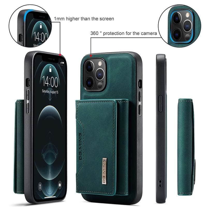 Casebuddy CaseMe iPhone 14 Max Detachable Magnetic Leather Case