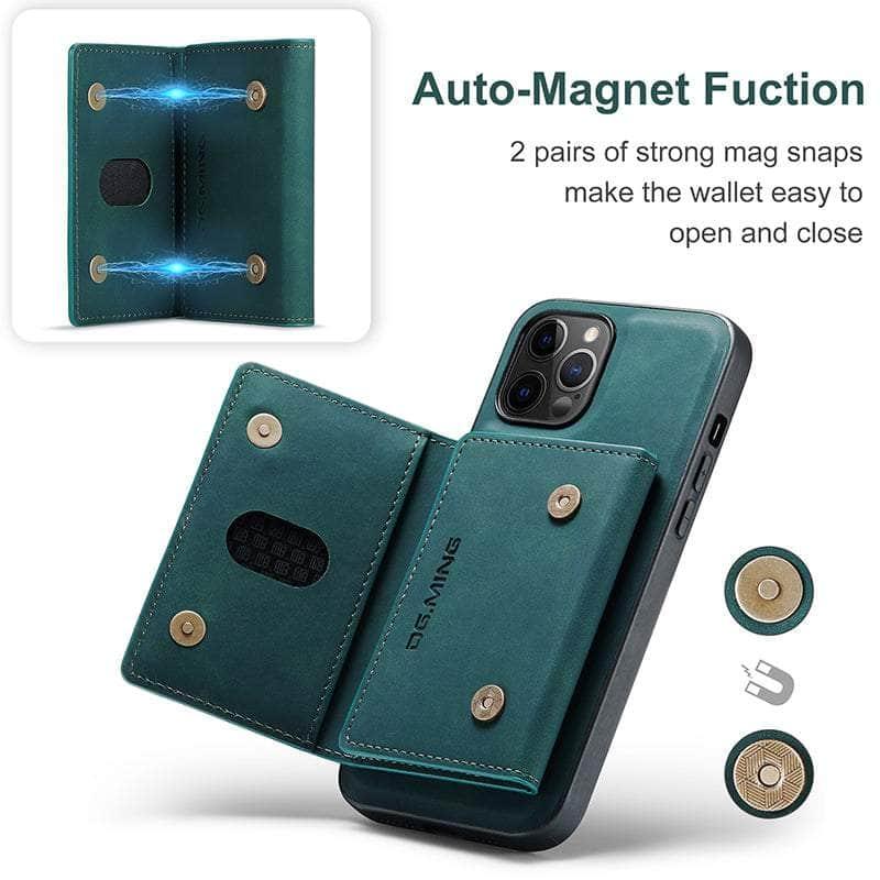 Casebuddy CaseMe iPhone 14 Pro Max Detachable Magnetic Leather Case