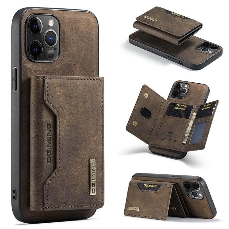 Casebuddy CaseMe iPhone 14 Pro Max Detachable Magnetic Leather Case