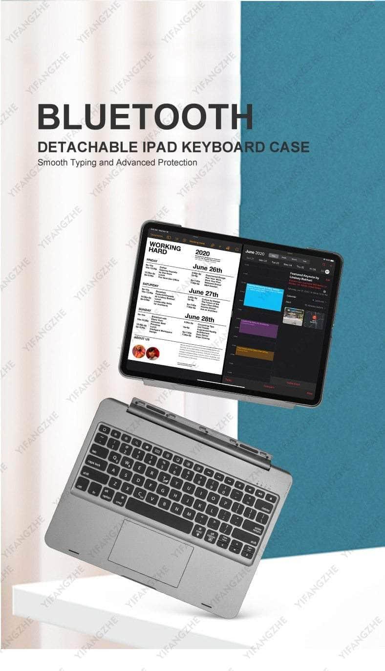 CaseBuddy Australia Casebuddy Clamshell iPad Air 4 Touchpad Detachable Hard Keyboard Case
