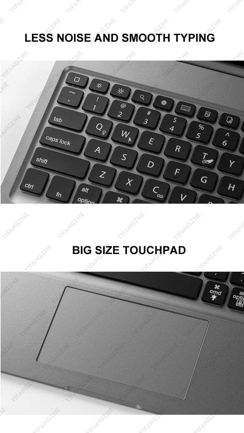 CaseBuddy Australia Casebuddy Clamshell iPad Air 4 Touchpad Detachable Hard Keyboard Case