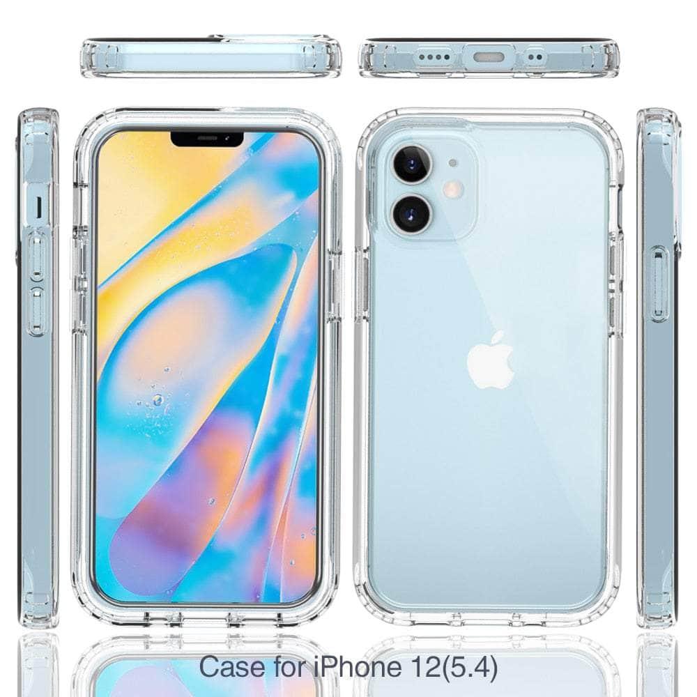 Casebuddy Clear iPhone 14 Max Shockproof Silicone Protection Cover