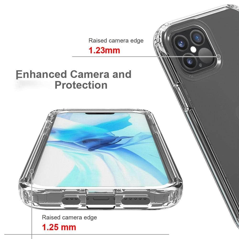 Casebuddy Clear iPhone 14 Pro Max Shockproof Silicone Protection Cover