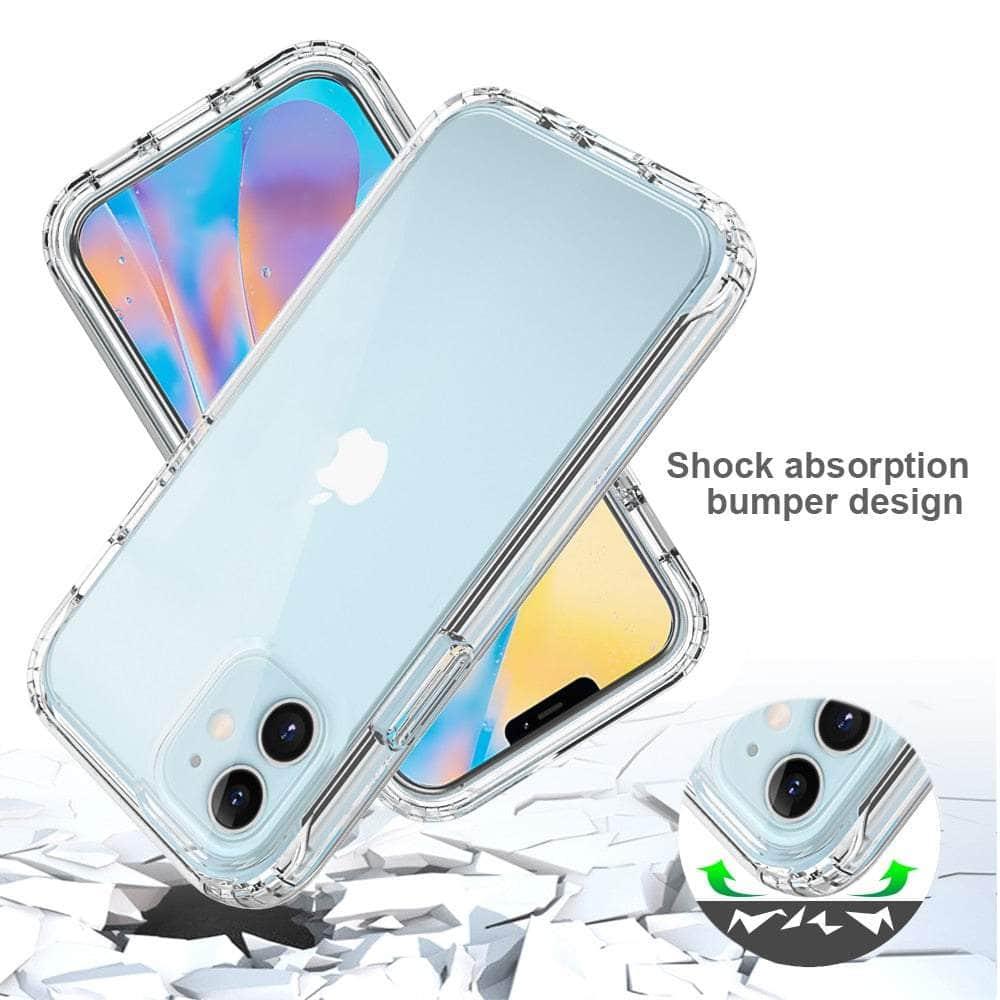 Casebuddy Clear iPhone 14 Pro Max Shockproof Silicone Protection Cover