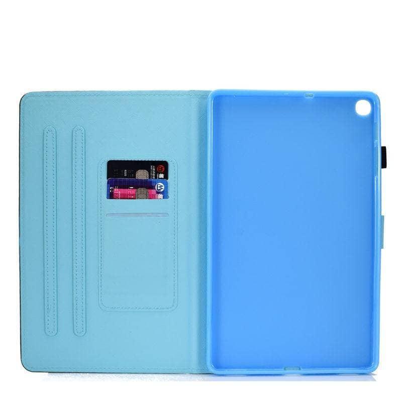 Colourful Pattern Case Galaxy Tab A 10.1 2019 T510 T515 Tablet Stand Shell - CaseBuddy