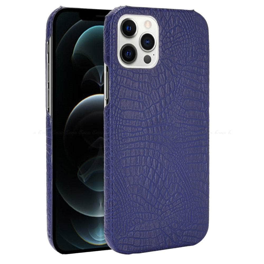 CaseBuddy Australia Casebuddy Crocodile Leather Look iPhone SE 2022 Phone Case