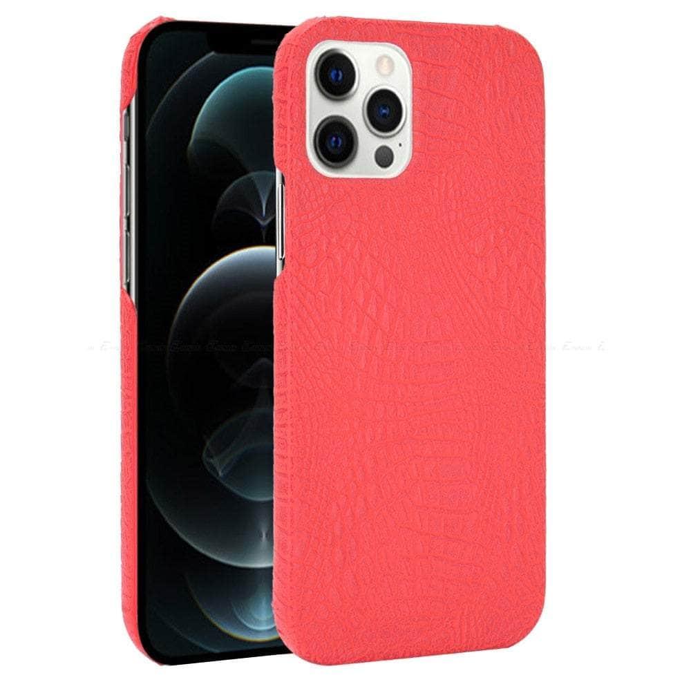 CaseBuddy Australia Casebuddy Crocodile Leather Look iPhone SE 2022 Phone Case