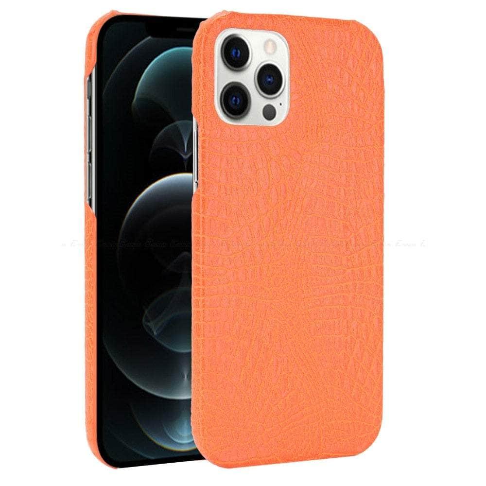CaseBuddy Australia Casebuddy Crocodile Leather Look iPhone SE 2022 Phone Case
