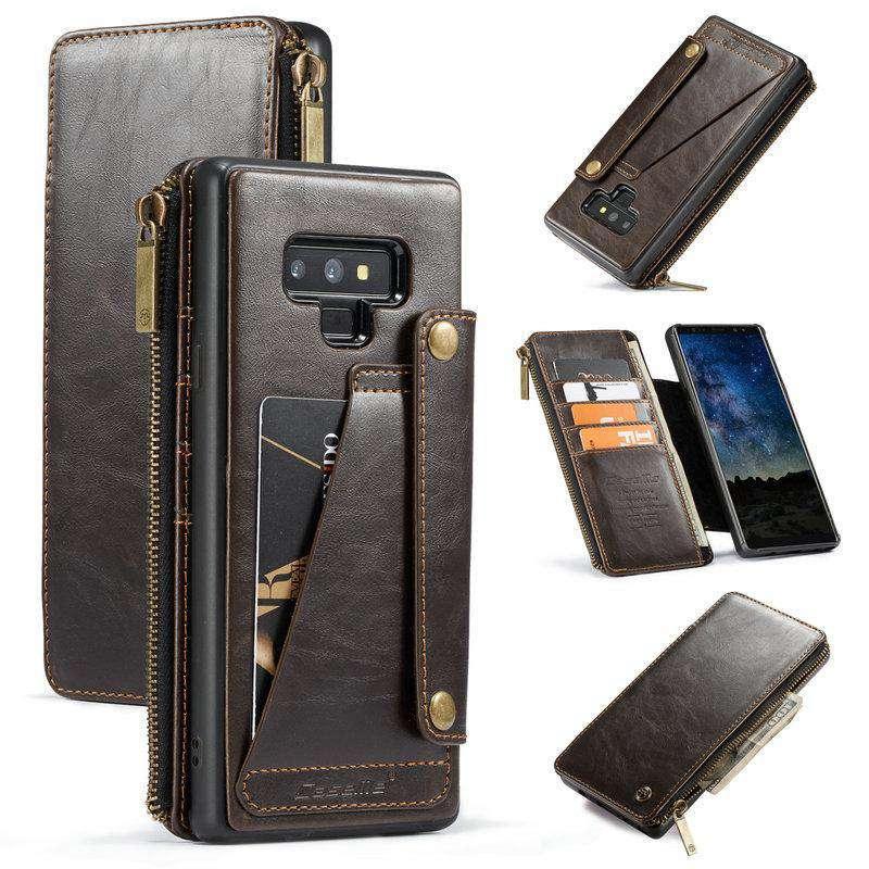 Detachable Leather Look Galaxy Note 9 Slots & Credit Card Cover - CaseBuddy