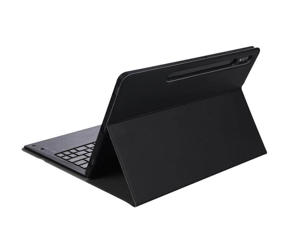 CaseBuddy Australia Casebuddy Detachable Wireless Bluetooth Keyboard Galaxy Tab S7 Lite 12.4 T730 T735 Silicone Case