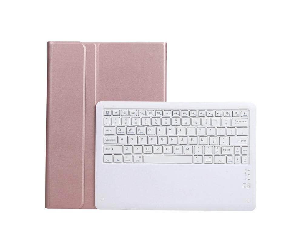 CaseBuddy Australia Casebuddy Detachable Wireless Bluetooth Keyboard Galaxy Tab S7 Lite 12.4 T730 T735 Silicone Case