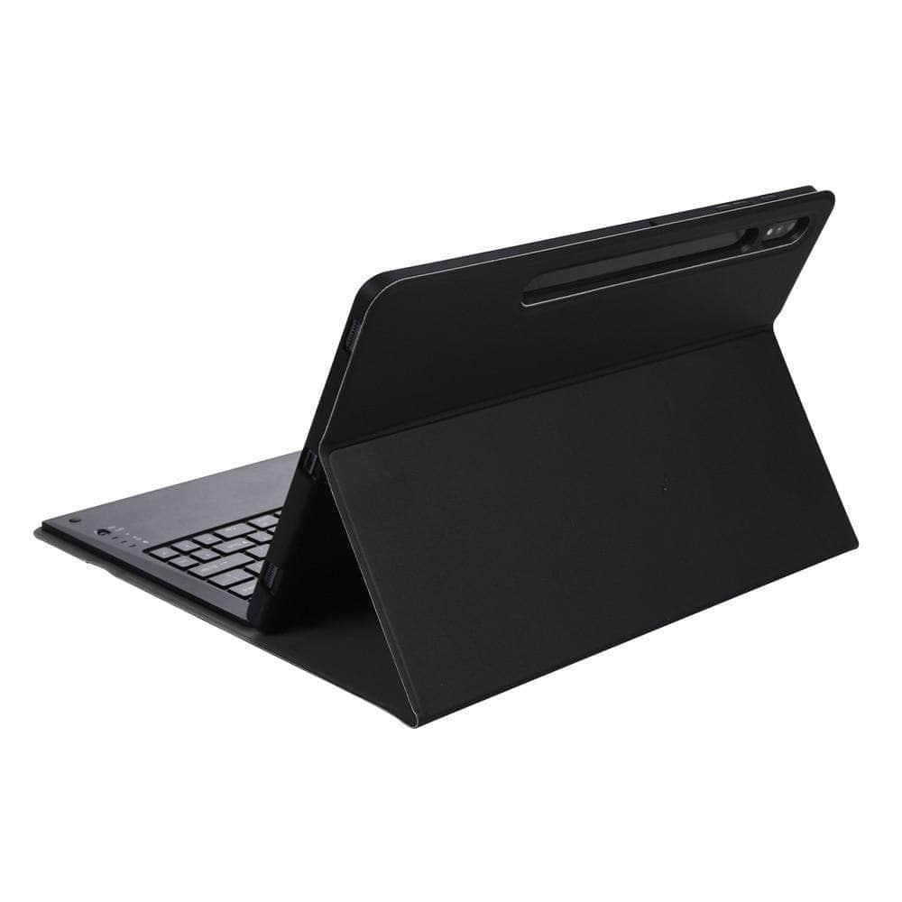 CaseBuddy Australia Casebuddy Detachable Wireless Bluetooth Keyboard Galaxy Tab S7 Lite 12.4 T730 T735 Silicone Case