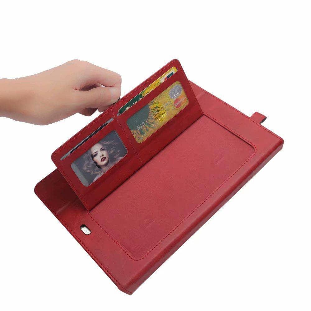 Double Row Kickstand Card Slot Case iPad Pro 11 2018 Shockproof With Pen Holder - CaseBuddy