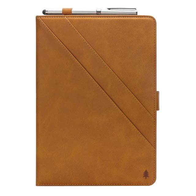 Double Row Kickstand Card Slot Case iPad Pro 11 2018 Shockproof With Pen Holder - CaseBuddy