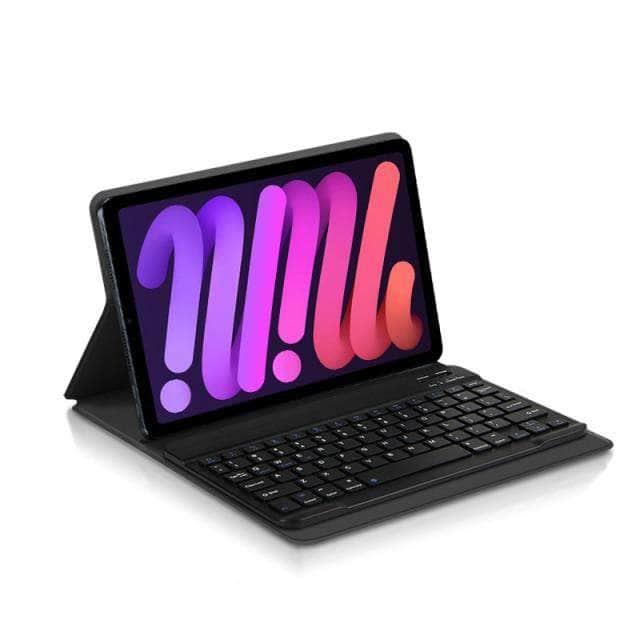 CaseBuddy Australia Casebuddy black square / for ipad mini 6 Dual Magnetic iPad Mini 6 Ultra Thin Keyboard Case