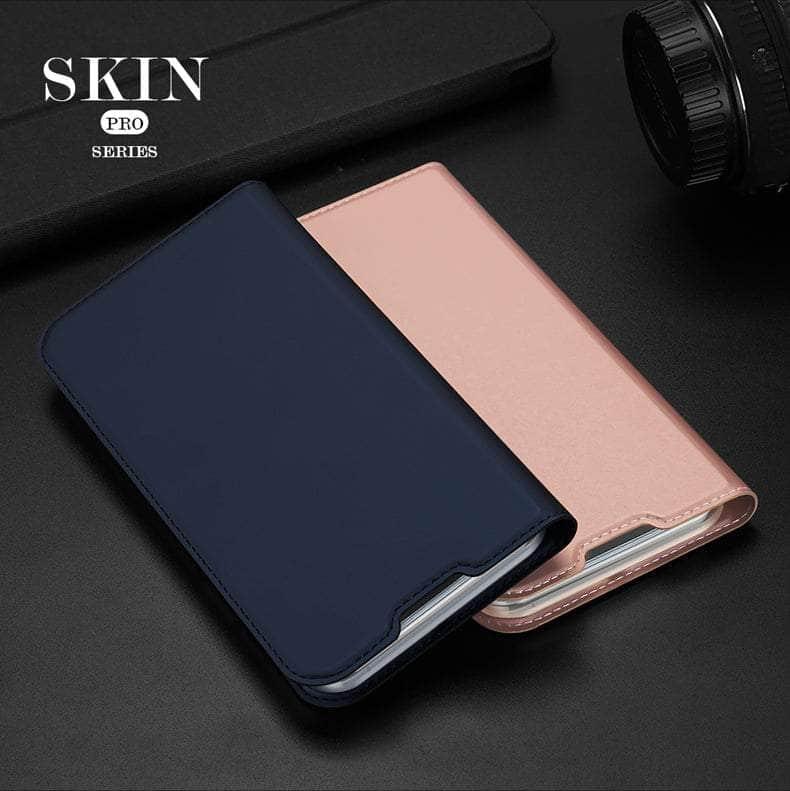 Casebuddy DUX DUCIS iPhone 14 Pro Max Magnetic Leather Flip Wallet Stand Cover