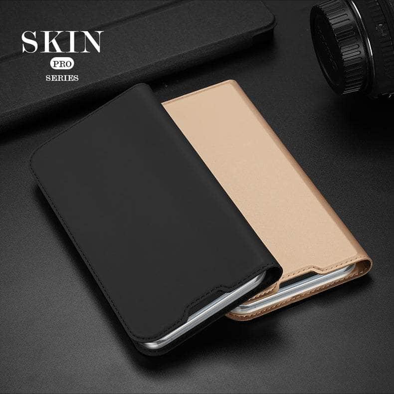 Casebuddy DUX DUCIS iPhone 14 Pro Max Magnetic Leather Flip Wallet Stand Cover
