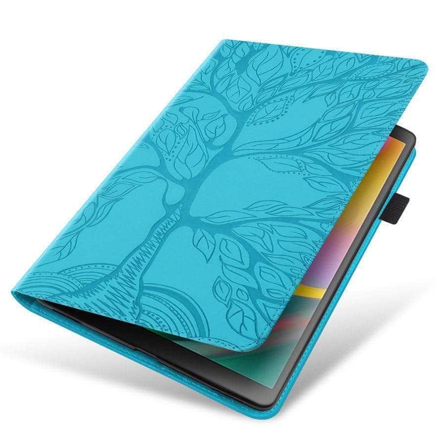 CaseBuddy Australia Casebuddy Embossed Life Tree Galaxy Tab S6 Lite 10.4 P610 P615 Case