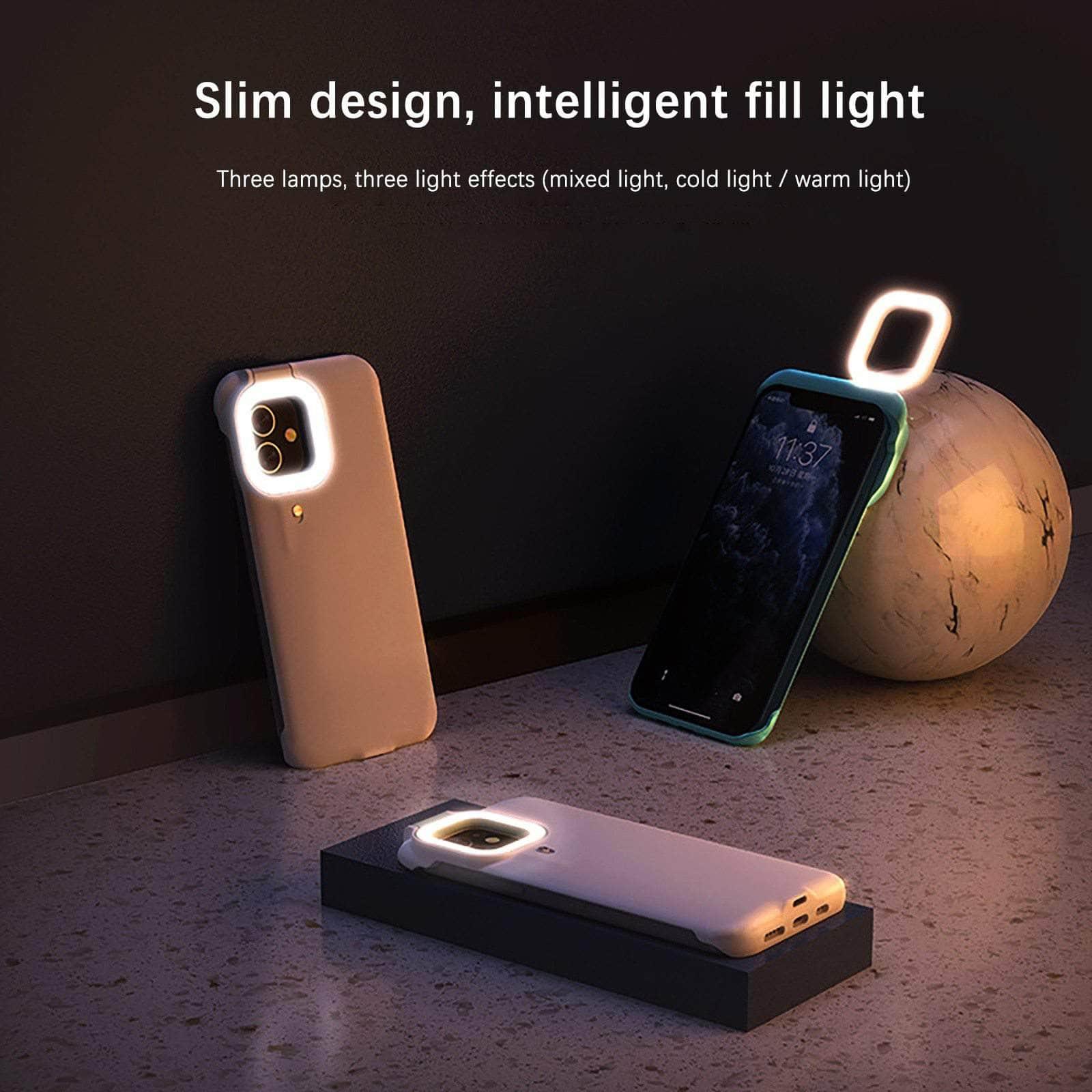CaseBuddy Australia Casebuddy Fill Light Selfie Beauty Ring Flash iPhone 12 Case