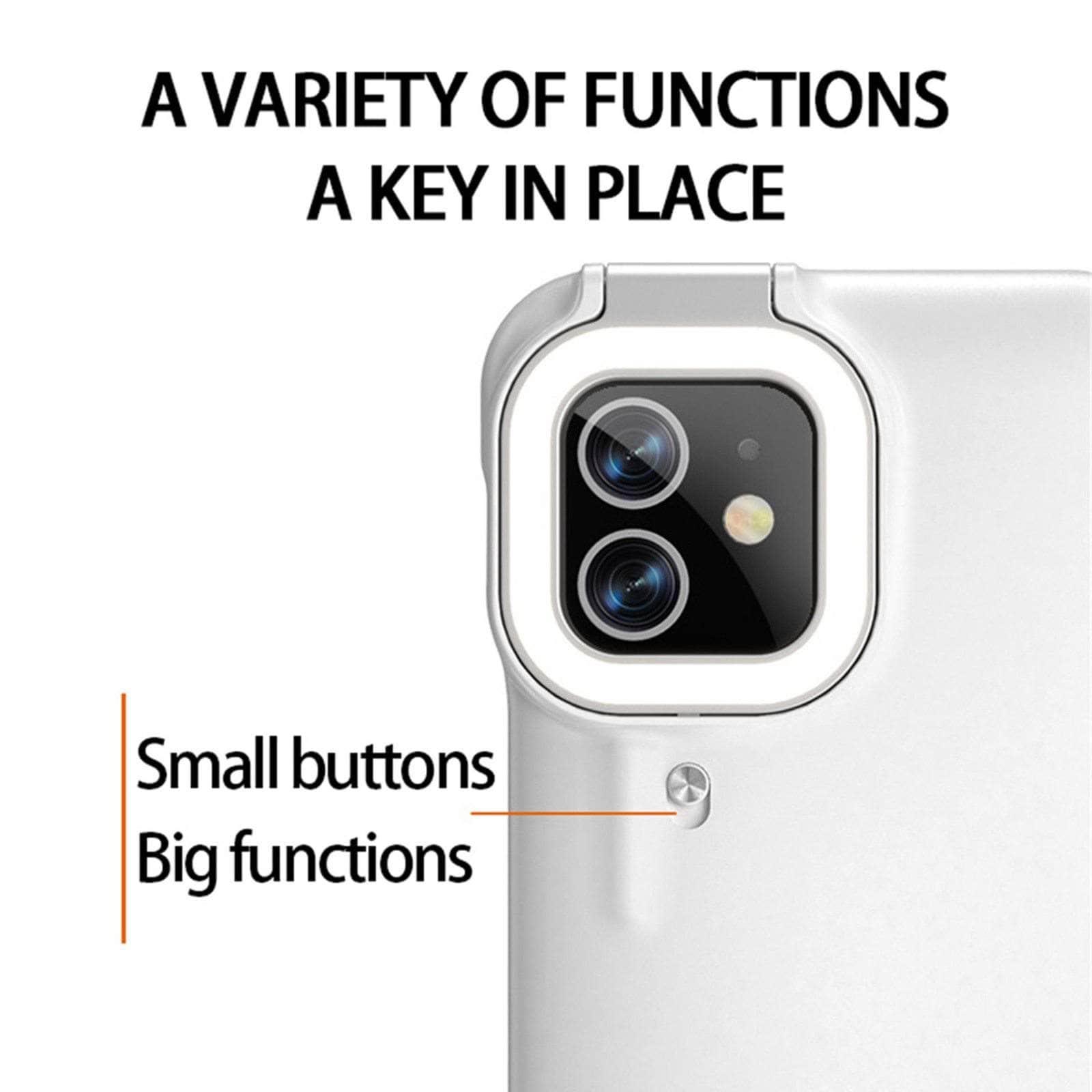 CaseBuddy Australia Casebuddy Fill Light Selfie Beauty Ring Flash iPhone 12 Case