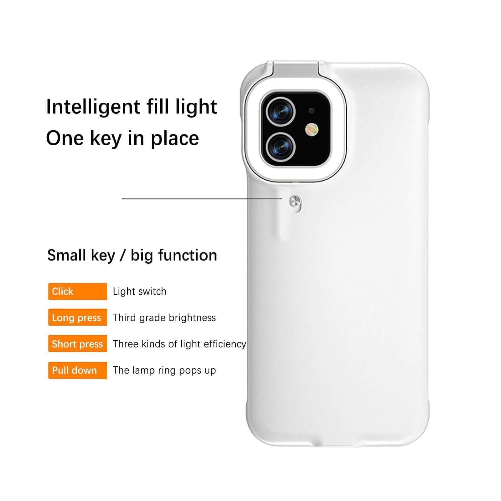 CaseBuddy Australia Casebuddy Fill Light Selfie Beauty Ring Flash iPhone 12 Case