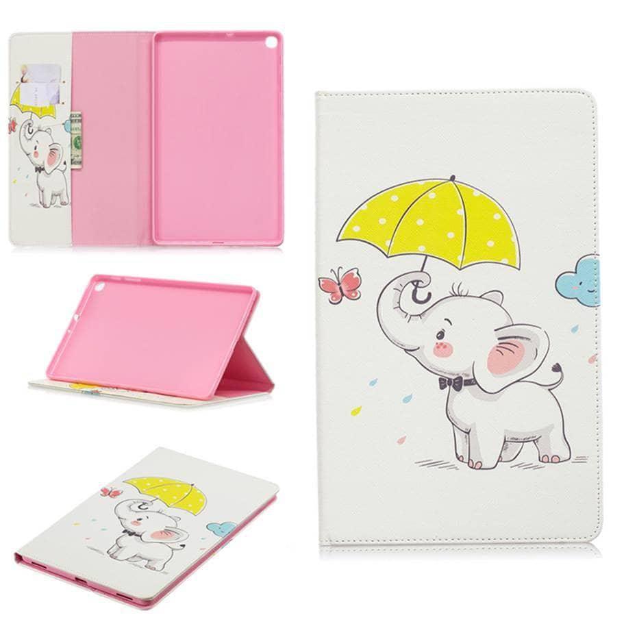 Flip Case Galaxy Tab A 10.1 T510 T515 (2019) Printed Stand Shell - CaseBuddy